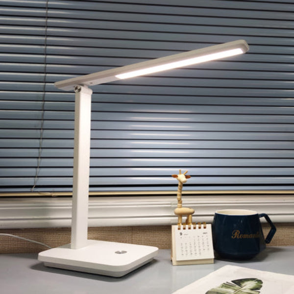 FLATMATE LED Rechargeable Table Lamp White 3CCT - FLATMATE