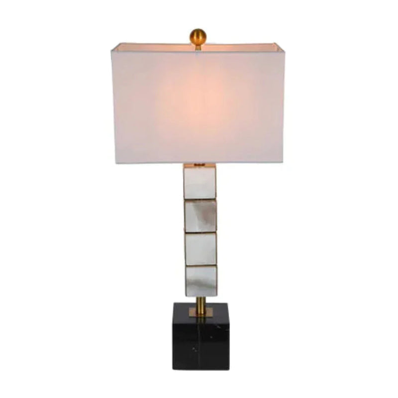Adele Table Lamp Natural Metal - ELGOL1867T38