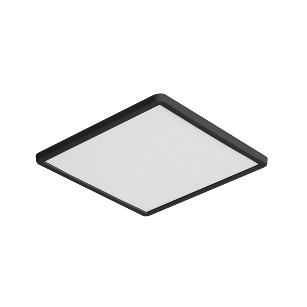 Ultrathin Square Surface Mounted Downlight Black Polycarbonate 5CCT - 181009BK