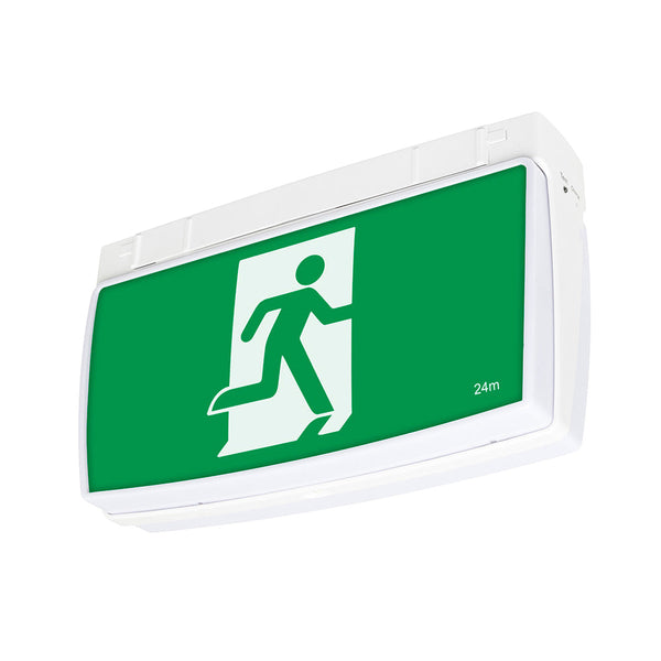 One-Box 2W Exit Sign White - 19874/05