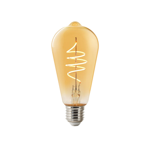 ST64 Smart LED Globe ES 240V 4.7W Amber Plastic 2200K - 2170112747