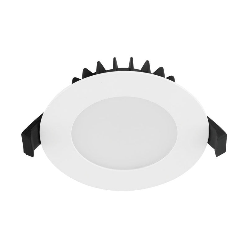 Roystar Dimmable LED Downlight White 12W TRI Colour Flat Face - 203906N