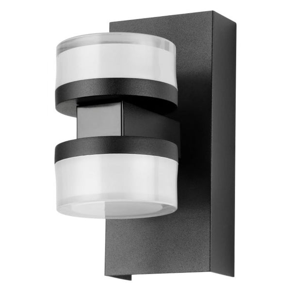 ROMENDO 2 LED Wall Light 2x5W TRI Colour Black Steel - 205048