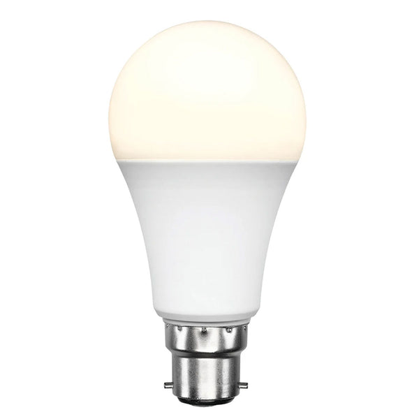 Smart LED A60 Globe BC White Polycarbonate 9W 2 CCT - 21957