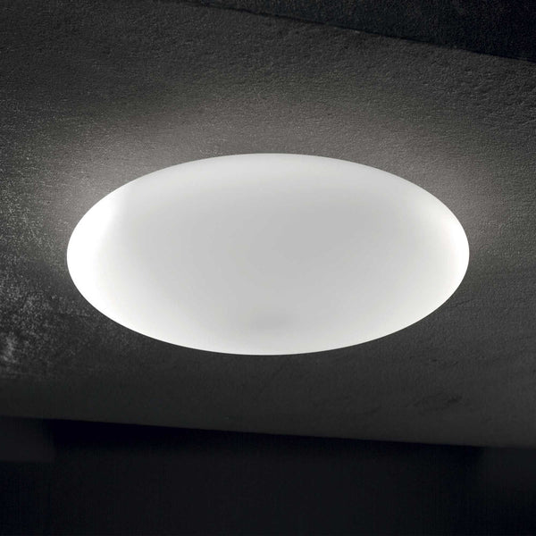 Smarties Pl1 Oyster Light White Glass - 009223