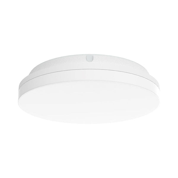 Sunset Round LED Oyster Light W250mm White Polycarbonate 3CCT - 20880