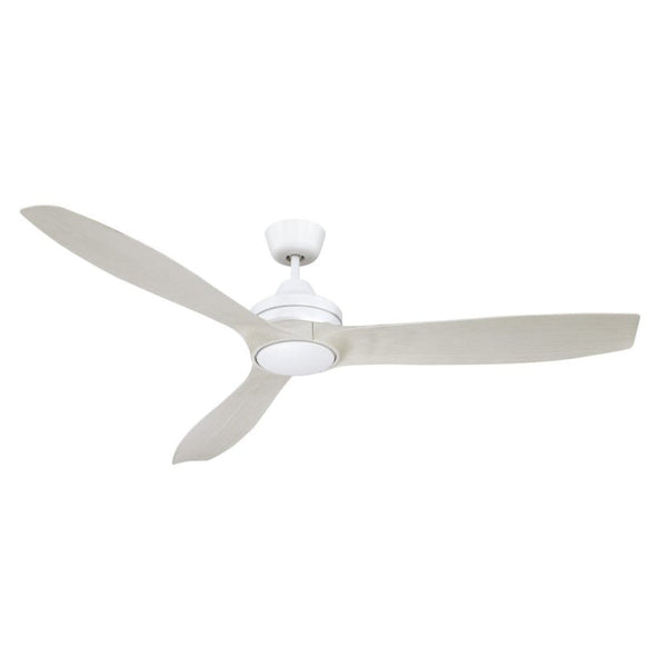 Lora DC Ceiling Fan 60" White ABS Blade - FC1130153WH