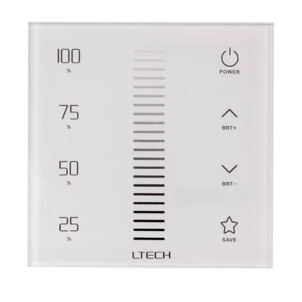 LED Strip Light Touch Controller White - HV9101-EX1S