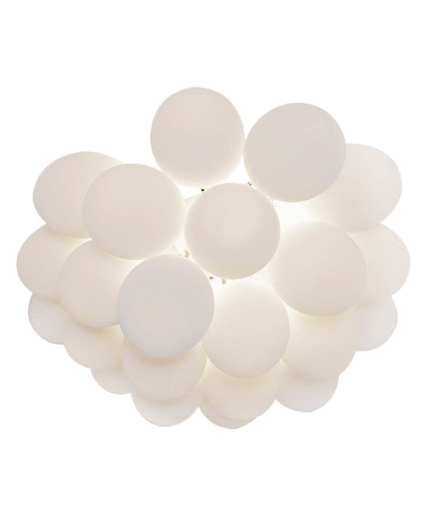 Gross Flush Mount 6 Lights Matte White Glass - 4200990-5002