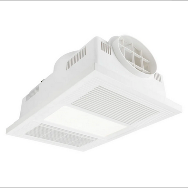 Solace-xl LED Bathroom Heaters Light 15W Matt White TRI Colour - 21785/05