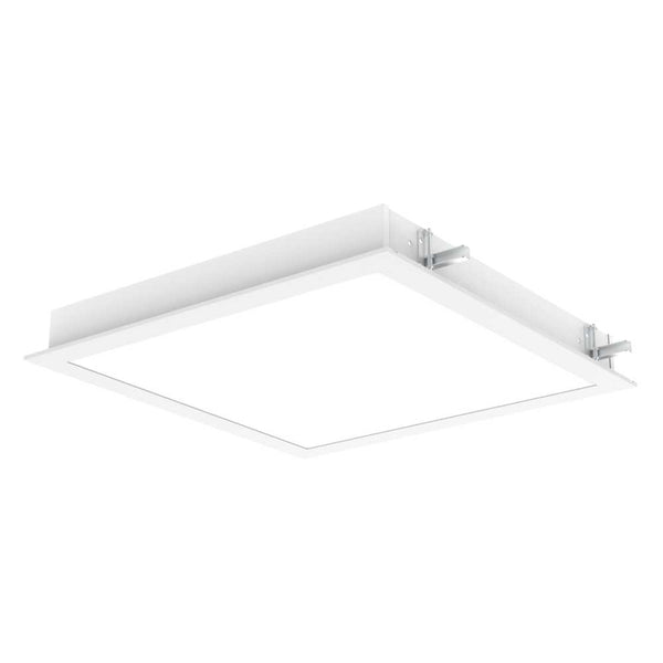Square LED Panel Light W620mm 53W White Aluminium 4000K - S9794/606CW
