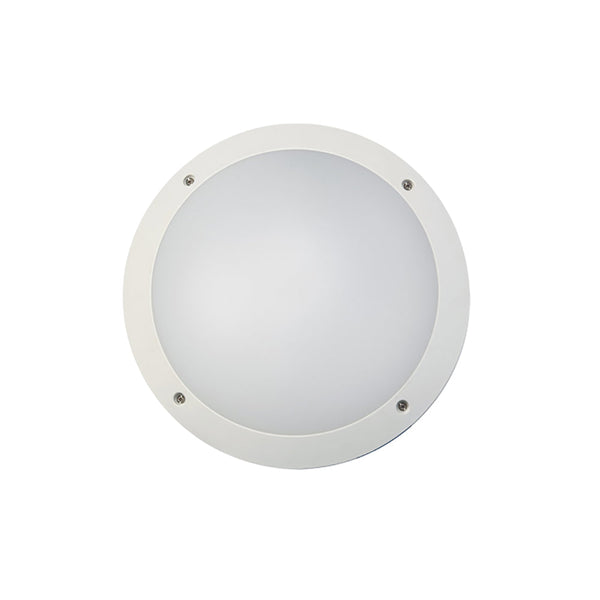 LED Bulkhead Light Round 12W White IP66 - BULK2