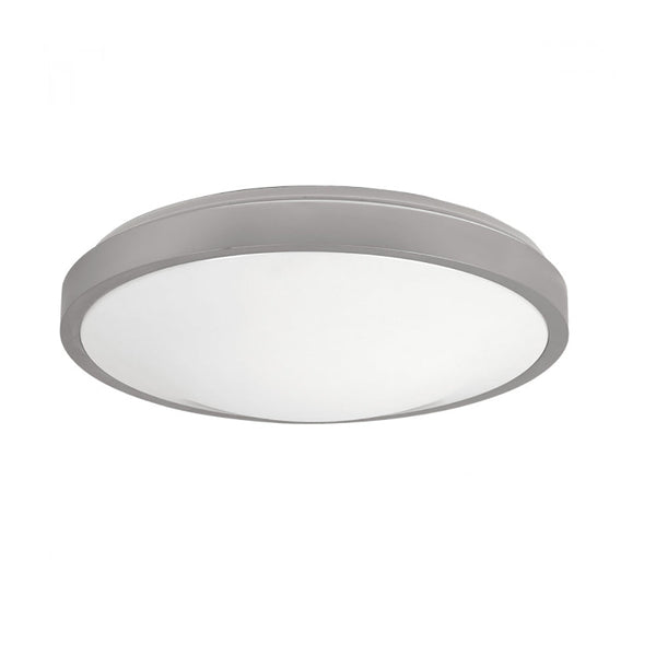 Round Surface Mounted Downlight 52W Silver / Grey Acrylic - CL205-52