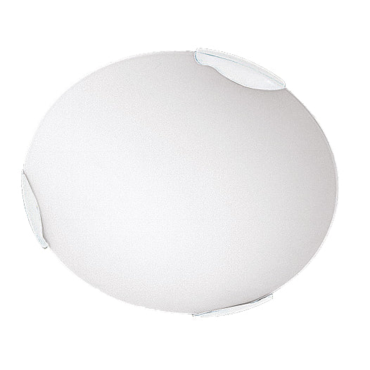 Small Modern Stylish Glass Ceiling Light (100 Max) - White - CLS8536-WH