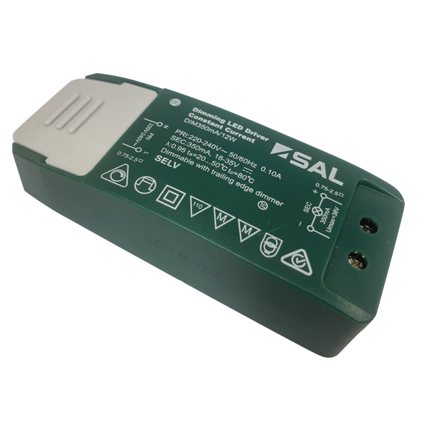 PLUTO Constant Current 350MA Dimmable LED Driver 12W