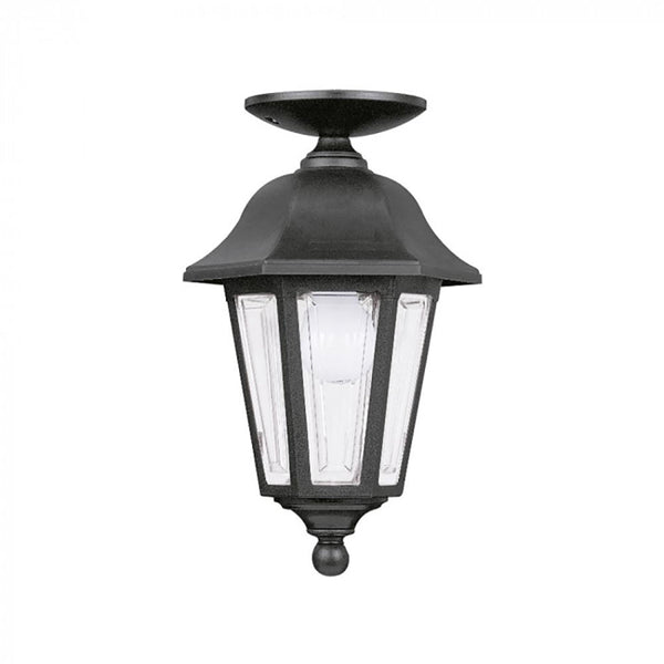 Lexacast Ceiling Lantern Black - F1085-BL