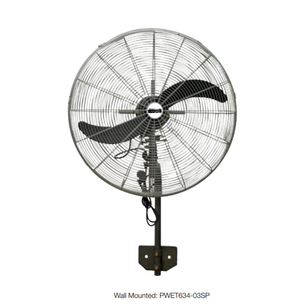 Wall Mounted Cooling Fan - PWET634-03SP