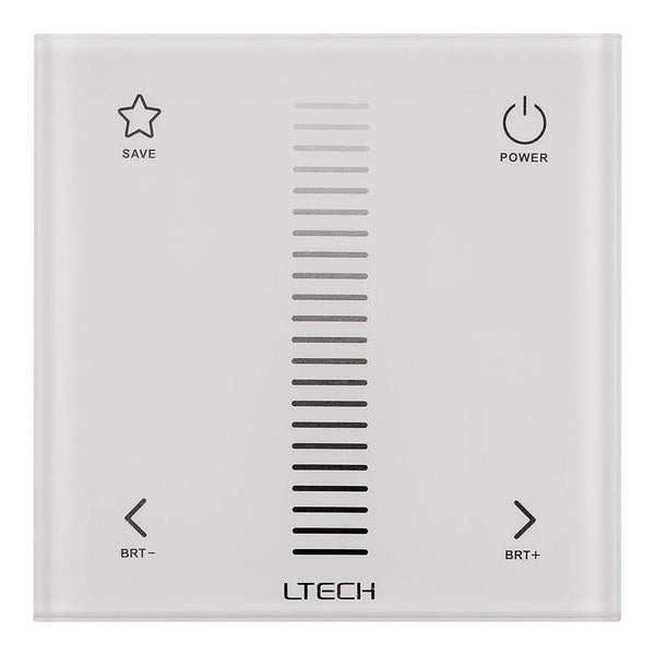 LED Strip Light Touch Controller Single White 12V / 24V DC - HV9101-E1