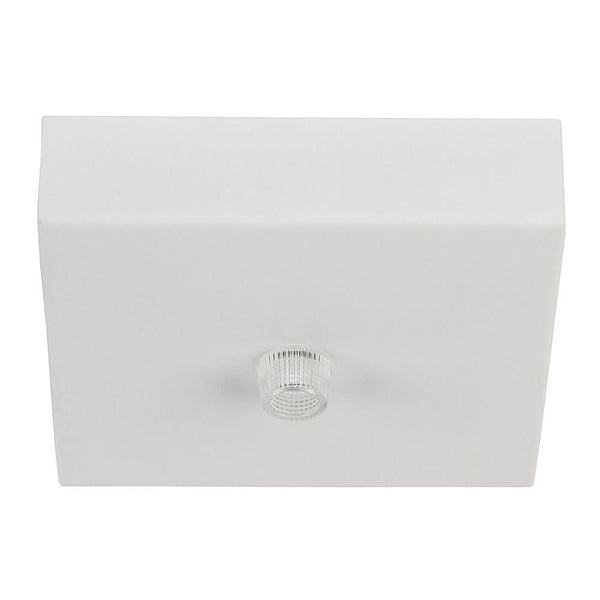 Square Canopy Surface Mounted White - HV9705-9025-WHT-SQ
