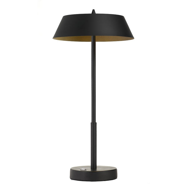 Allure LED Table Lamp Touch 3000K Black, Gold - ALLURE TL-BK+GD