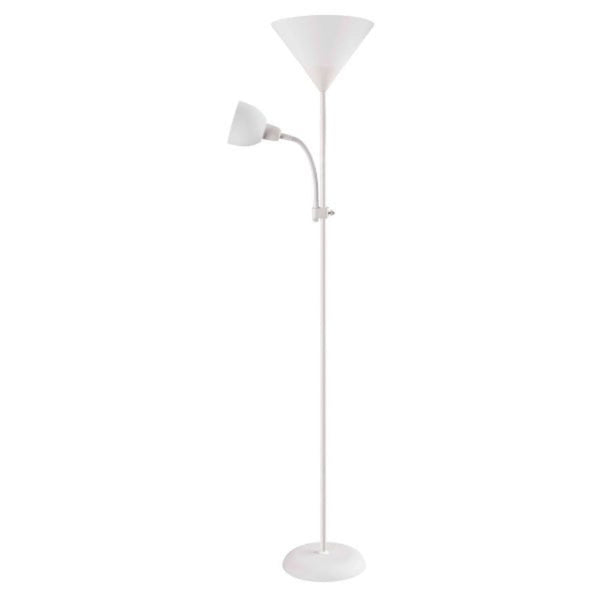 Georgia Mother and Child Floor Lamp – White - LL-0013W