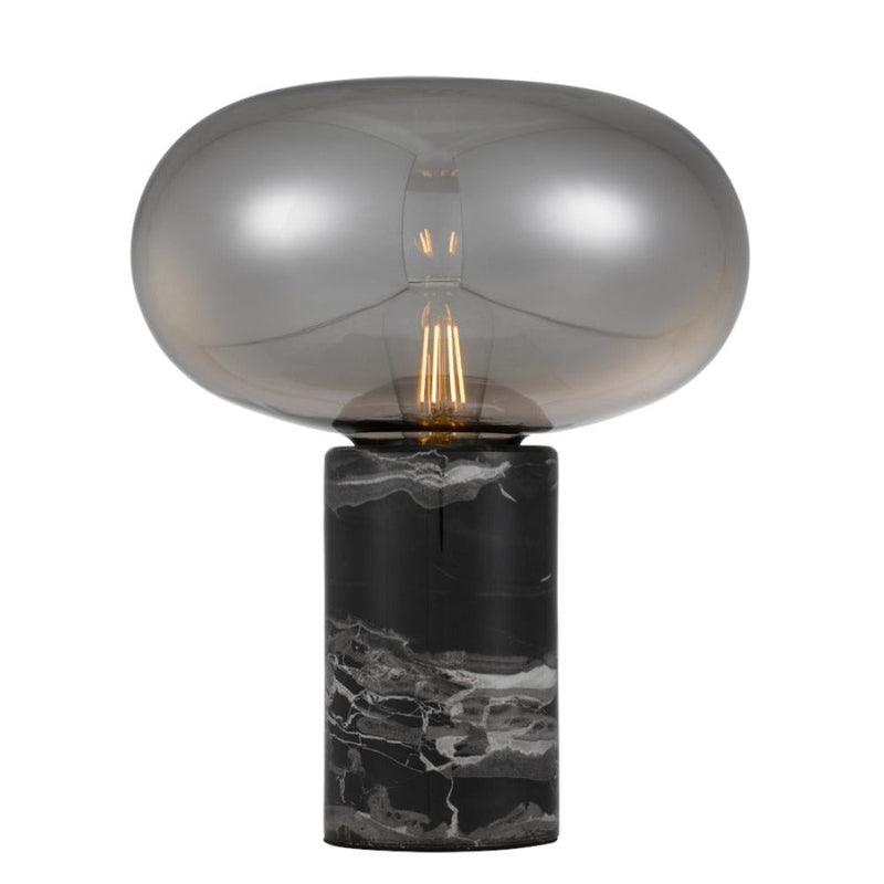 Maximo 1 Light Table Lamp Black & Smoke - MAXIMO TL-BKSM