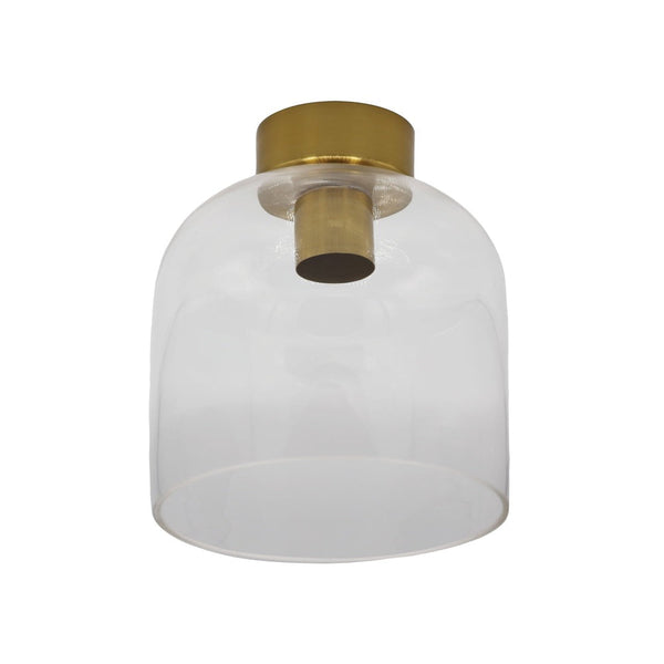 BURTON DIY Batten Fix Light Brass Glass - OL2465BR