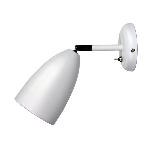 Salem 1 Light Wall Light with Switch White - OL55211WH