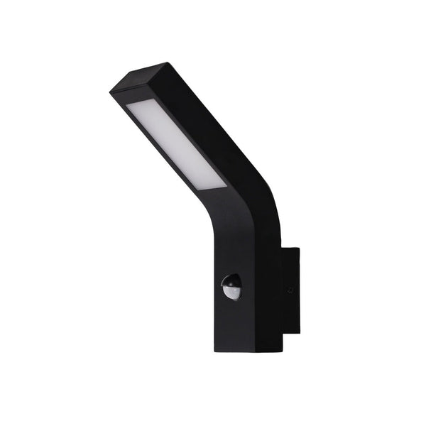 VANGUARD Wall Light With Sensor Black Metal - OL7194BK
