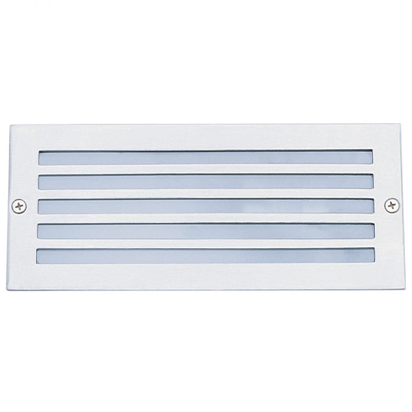 Brick Light 316 Stainless Louvred Face - OL7819SS