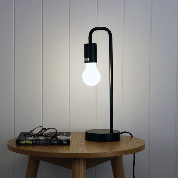 York 1 Light Desk Lamp Black - OL90132BK