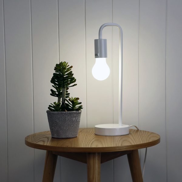 York 1 Light Desk Lamp White - OL90132WH