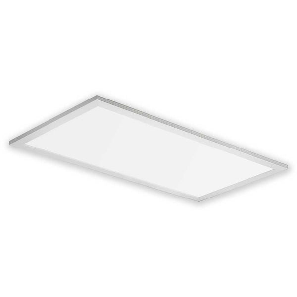 Square LED Panel Light W600mm White Aluminium - S9754/606DL