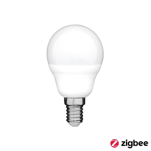 Fancy Round Smart LED Globe 4W E14 3000K Zigbee - S9E14LED13-ZB