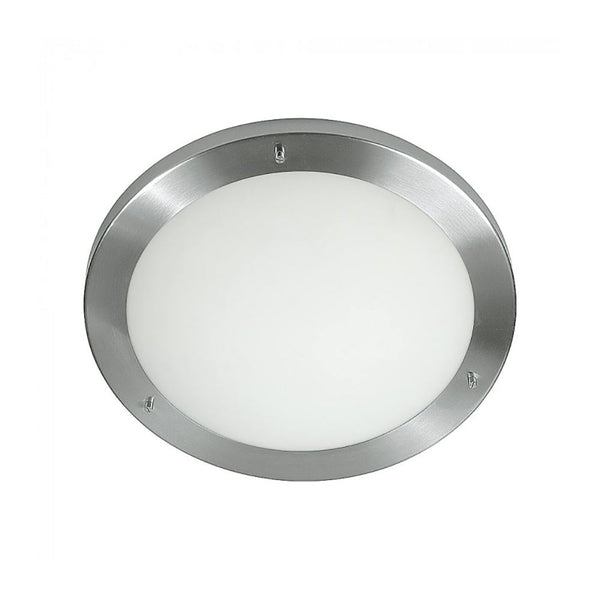 Round  Outdoor Close To Ceiling 2 Lights Silver / Grey - SB1650