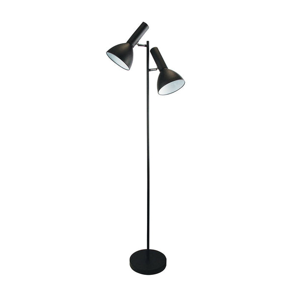 Vespa 2 Light Floor Lamp Black - SL98572BK