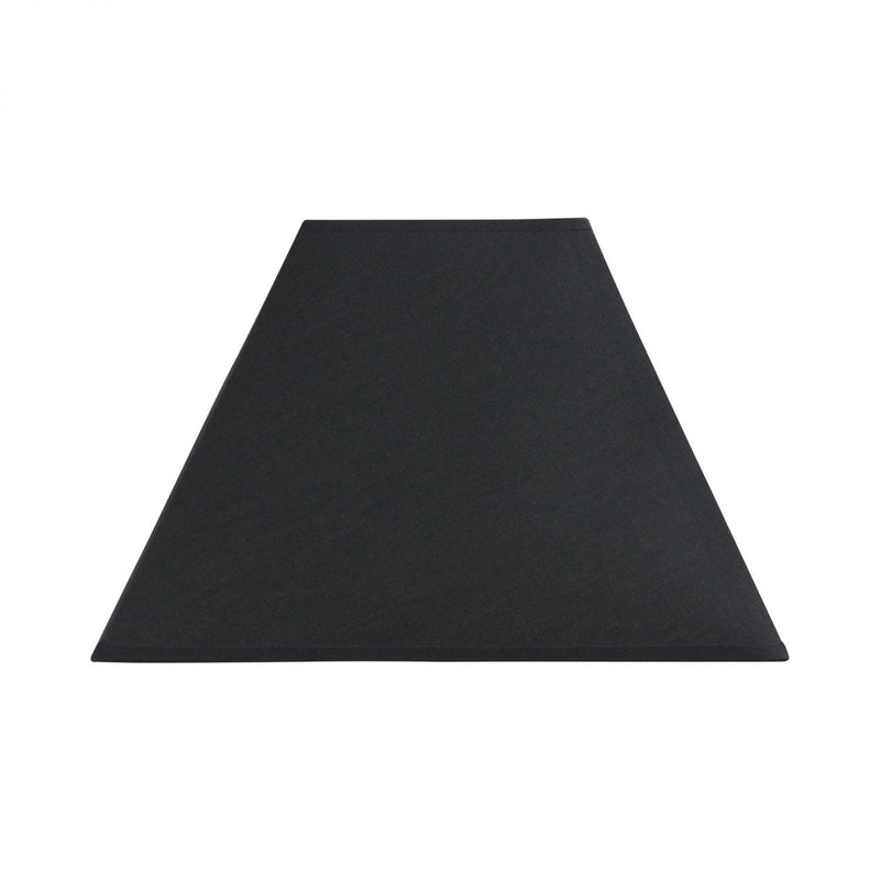 150-350-250mm / 14" Square Taper Black Cotton E27 - SQ-6-14/14-10 BK