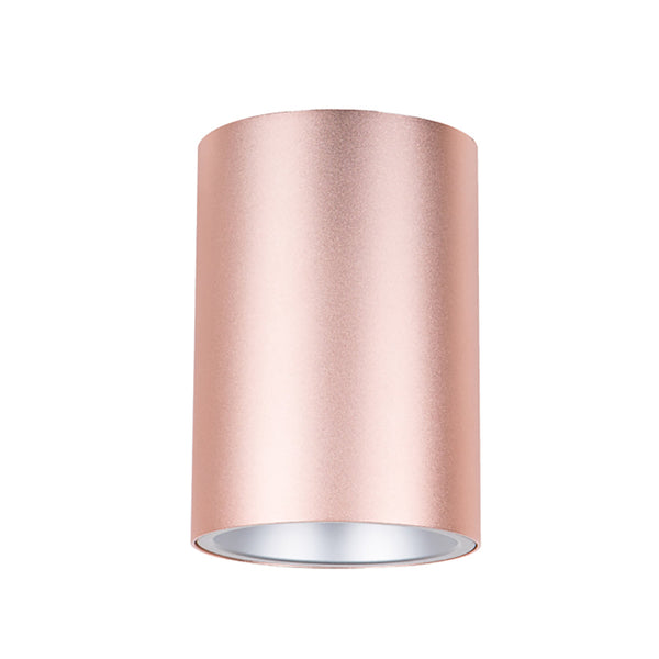SURFACE GU10 Round Surface Mounted Fixed Downlight Pink - SURFACE19