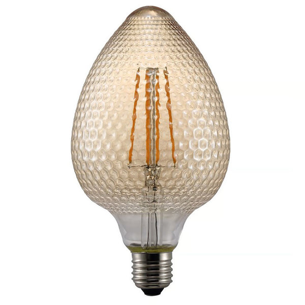 Avra LED Filament Globe ES 240V 2W Smoked Glass 2200K - 1430070