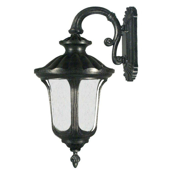 Waterford Small Outdoor Wall Light Antique Black IP44 - 1000573