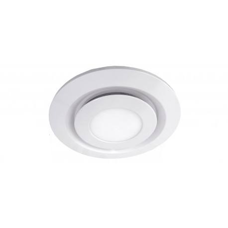 Round Fascia to suit AIRBUS 225 & 250 body White With LED- ABGLED250WH-RD