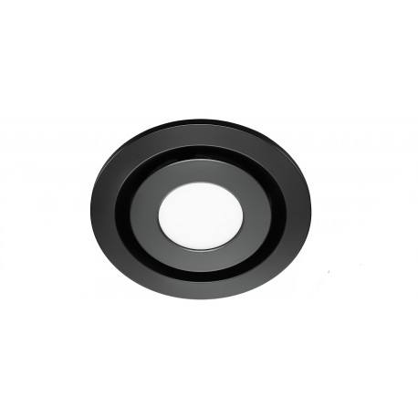 Round Fascia to suit AIRBUS 225 & 250 body Black With LED- ABGLED250BL-RD