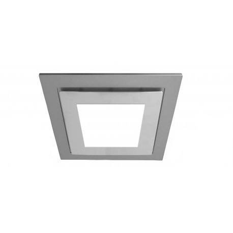 Square Fascia to suit AIRBUS 225 & 250 body Silver With LED- ABGLED250SS-SQ