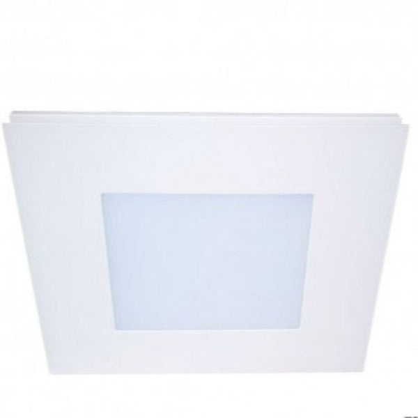 Airbus Exhaust Fan 250 Square LED Fascia Only 14W White 3CCT - ABGHFLED250WH-SQ
