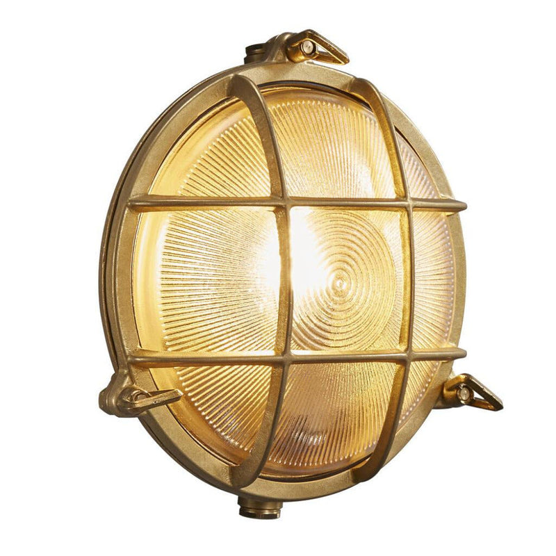 Polperro 1 Light Bunker Light Brass - 49021035