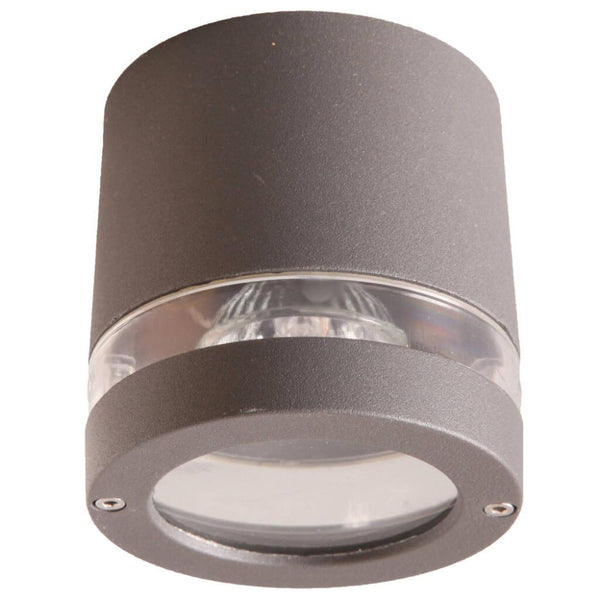 Focus 1 Light Outdoor Ceiling Light Anthracite - 874263