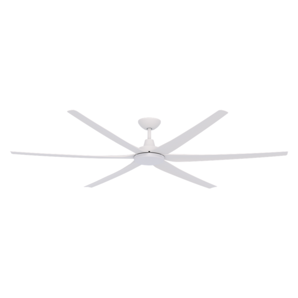 Glide DC Ceiling Fan 80" White ABS Polymer Blades - 60156