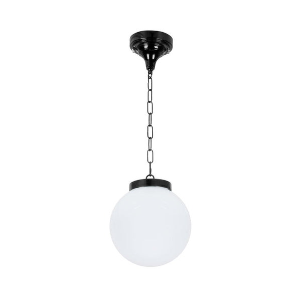Siena Outdoor Pendant Light W200mm Black Aluminium - 15549
