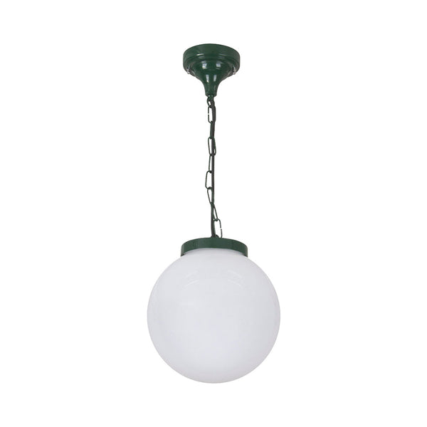 Siena Outdoor Pendant Light W250mm Green Aluminium - 15557
