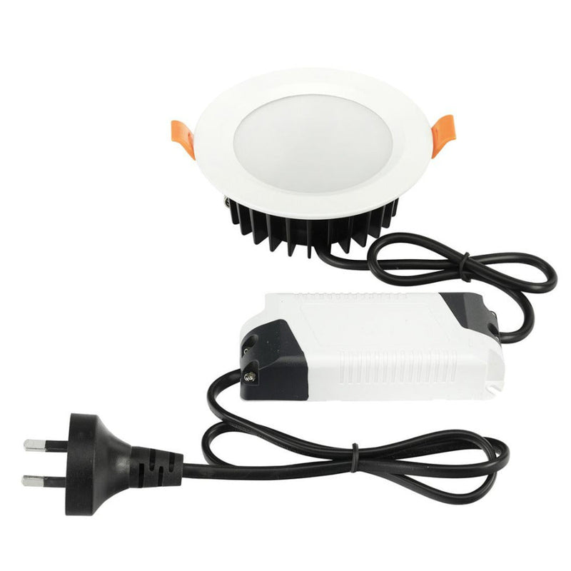 Smart Epic 10W RGB + CCT LED Bluetooth Mesh Downlight Round White - 21443/05